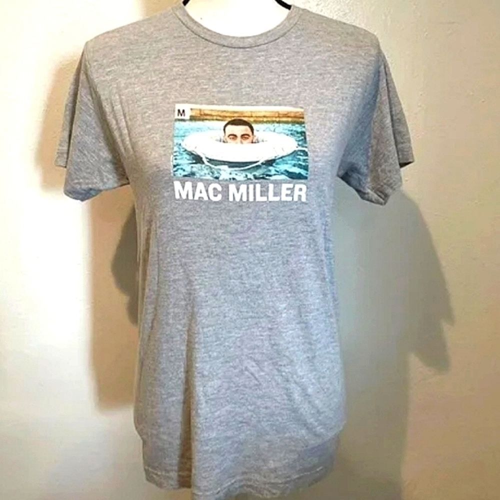 Mac Miller Tee Woman's Gray New Rapper